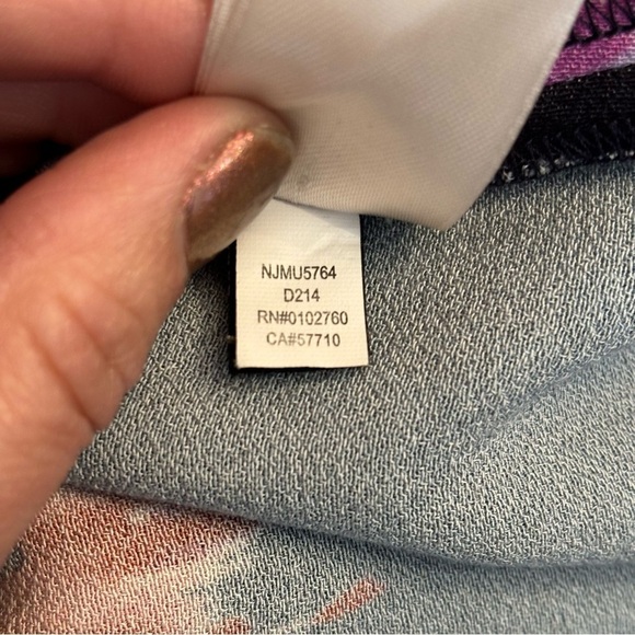 Kate Spade cordette long-sleeved watercolour floral black shift dress in size 8 - Picture 11 of 11